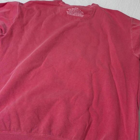COMFORT COLORS Christian Merch Dwell Crewneck Women's Pink Large Sweatshirt - Picture 3 of 4
